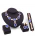 SET262 - Blue Gemstone Jewelery Set